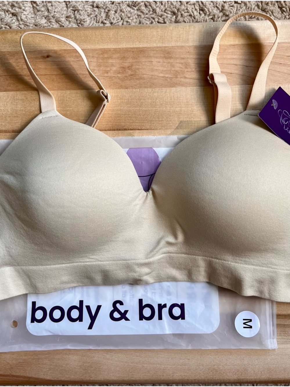 Body & Bra Supportive Comfort Bra M